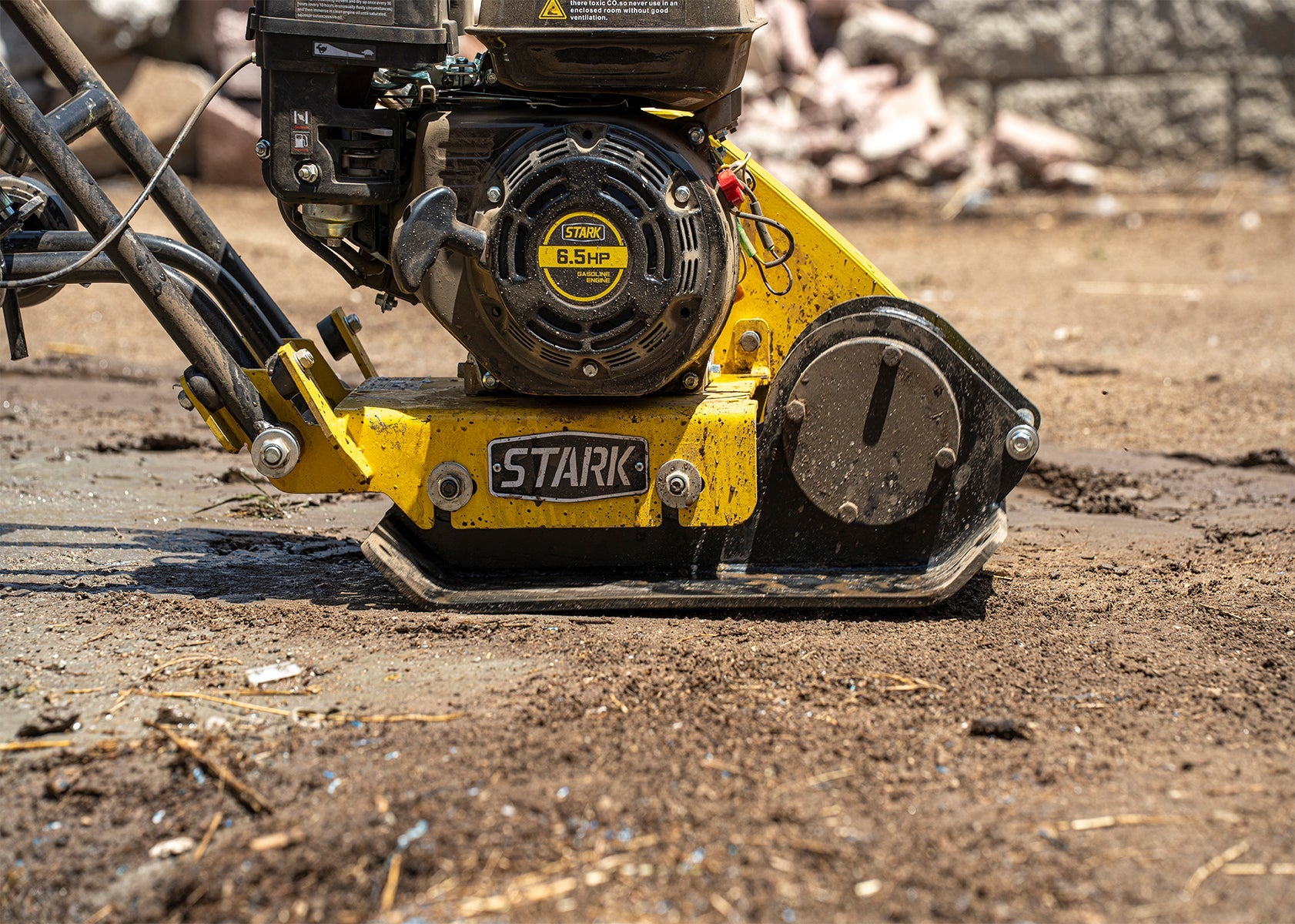 Stark USA 212cc Walk Behind 7hp Gas Vibratory Plate Compactor