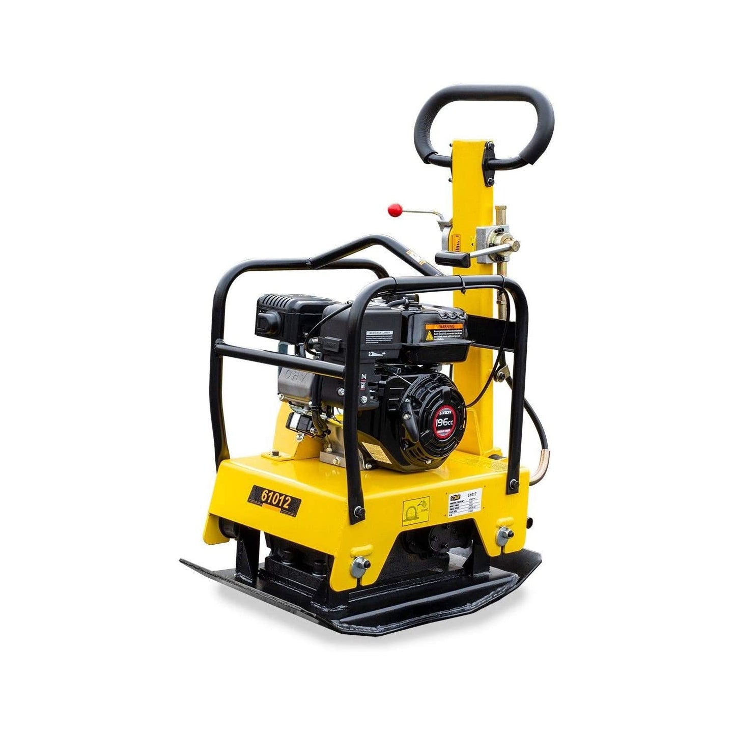 Stark USA 196cc Walk Behind 6.5HP Reversible Plate Compactor