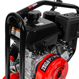 XtremepowerUS 61016 Plate Compactor Gas 6hp 208cc 4500lb Force Construction