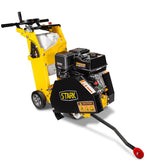 Stark USA 14.0HP Walk Behind Concrete Cut Off Saw G420 Gas-Powered w/ Water Tank