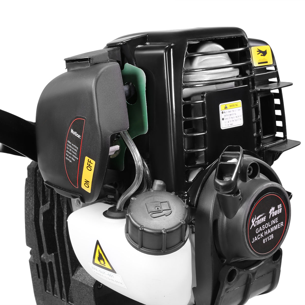 大特価赤字SALE  LUC888 プレミアムハッカーズ XtremepowerUS 38cc Gas Demolition Jack Hammer Gas EPA
