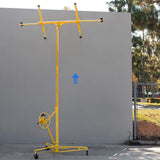 Stark USA 11ft Drywall Lift Panel Hoist Plasterboard Sheetrock Jack Lift Rolling