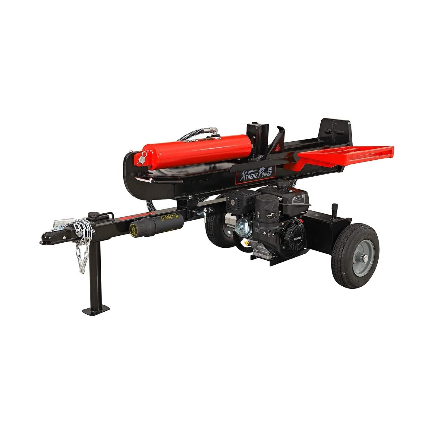 XtremepowerUS Horizontal/Vertical Hydraulic Log Splitter W/ Auto Retur