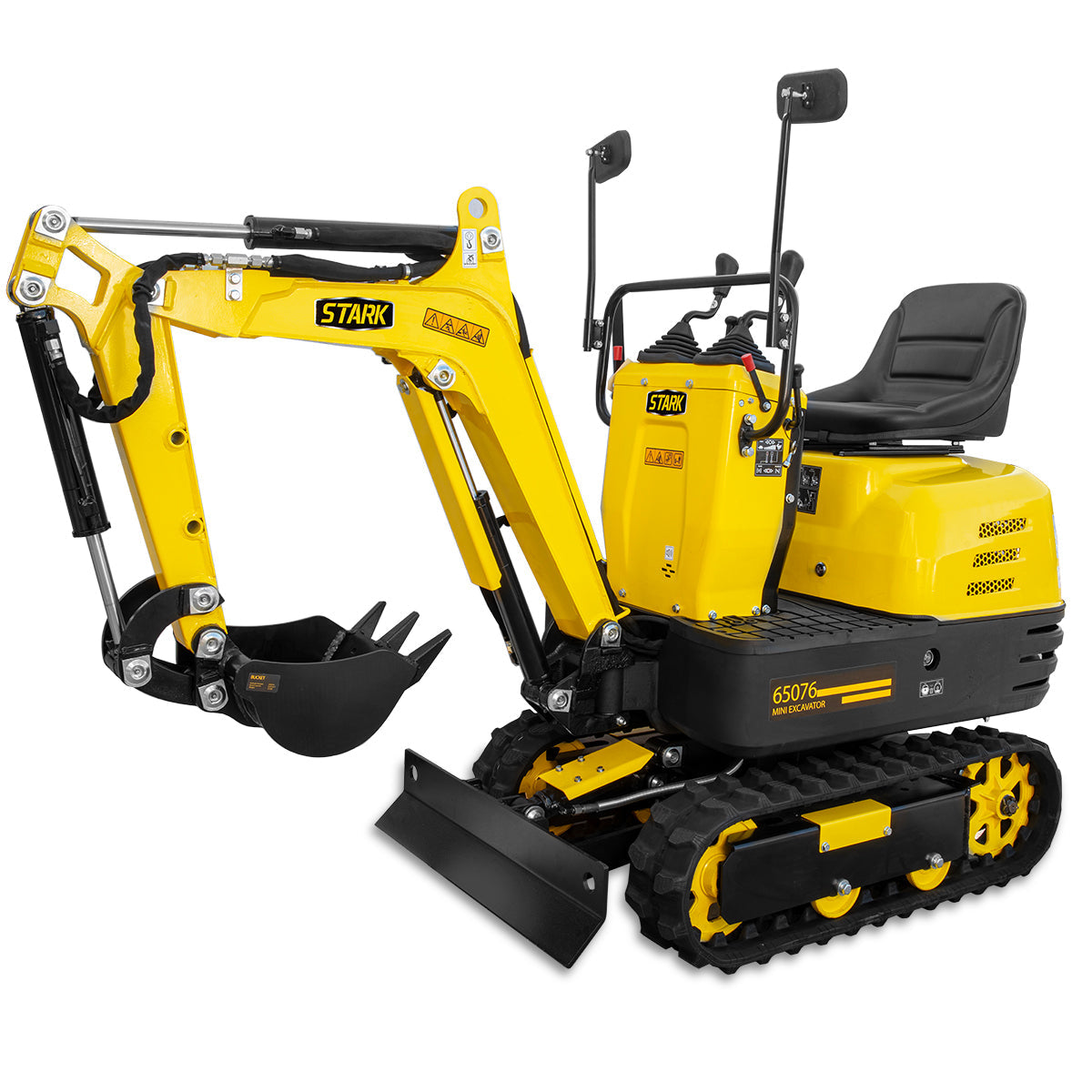 Stark USA 10HP Mini Excavator Hydraulic Digger 306cc Gas Engine