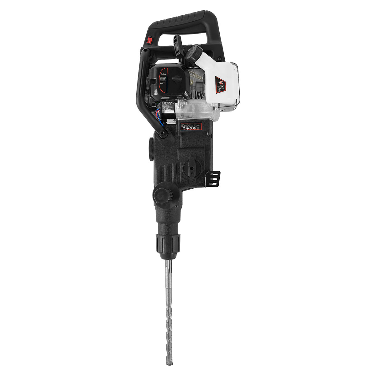 XtremepowerUS 2-in-1 Gas Demolition Hammer Drilling w/ Point