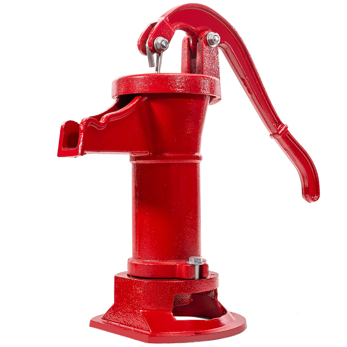 XtremepowerUS Antique Pitcher Hand Pump Red Operated 25' Outdoor Patio