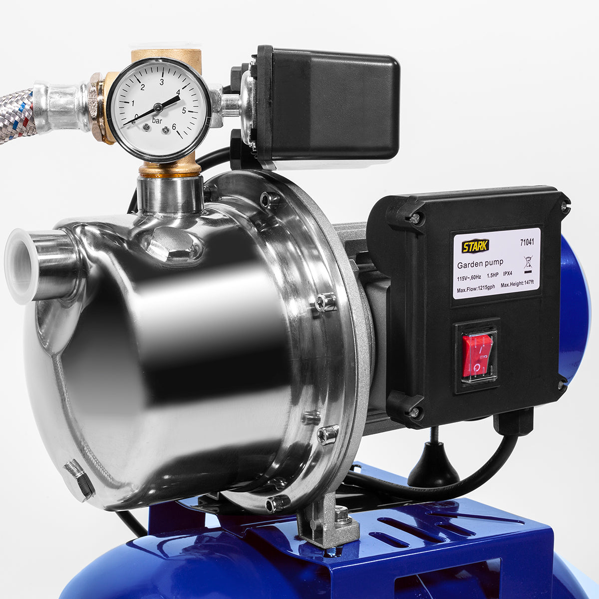 XtremepowerUS 1.5HP Water Jet Pump Shallow Well Fountain Garden Lawn B