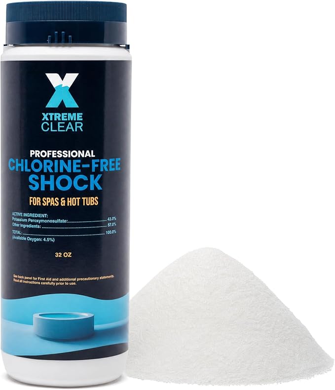 XtremepowerUS XtremeClear Non-Chlorine Spa & Pool Shock Oxidizer, 32 oz