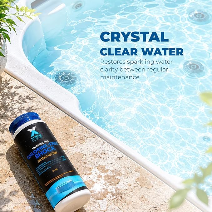 HB EXTREME BLOW 15P2oz 40G使用 XtremepowerUS XtremeClear Non-Chlorine Spa & Pool Shock Oxidizer, 32 o