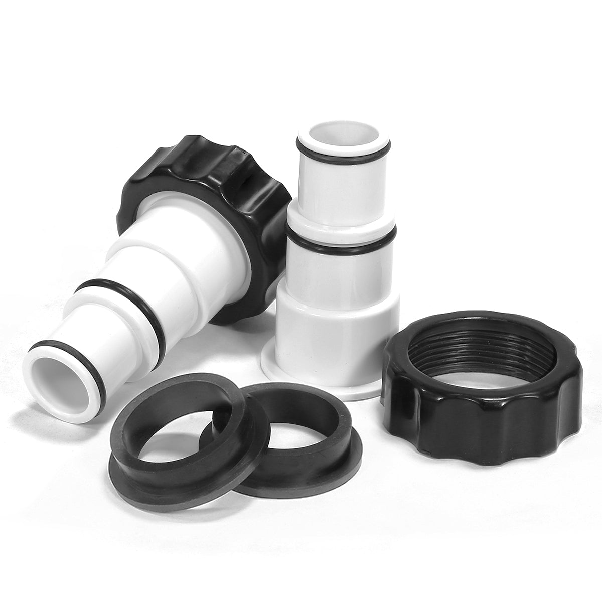 FRCOLOR 5pcs IBC Tote Fittings Adapter Female Thread Male Pipe Thread Gallon IBC Tote Connector Water Tank Hose Adapter