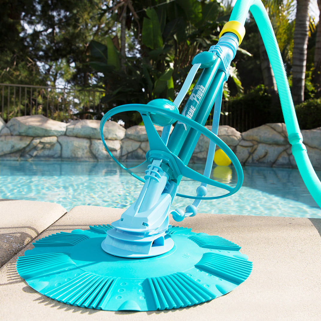 Overweight Pool Cleaner XtremepowerUS 30ft Complete Set Automatic Pool Cleaner Suction Vacuum