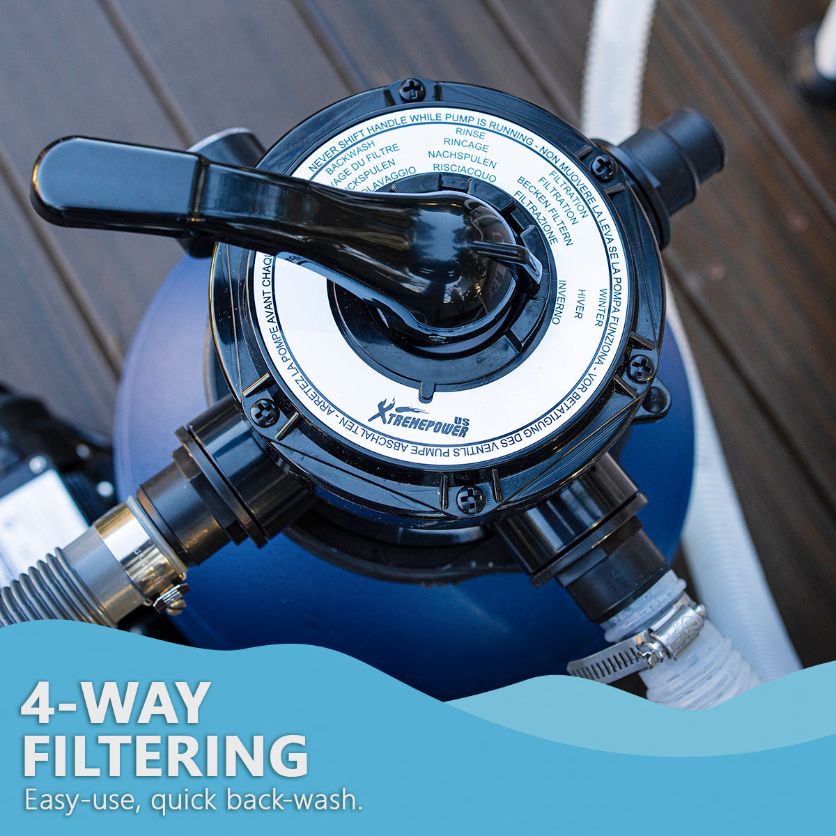 XtremepowerUS 75110 Pool Sand Filter