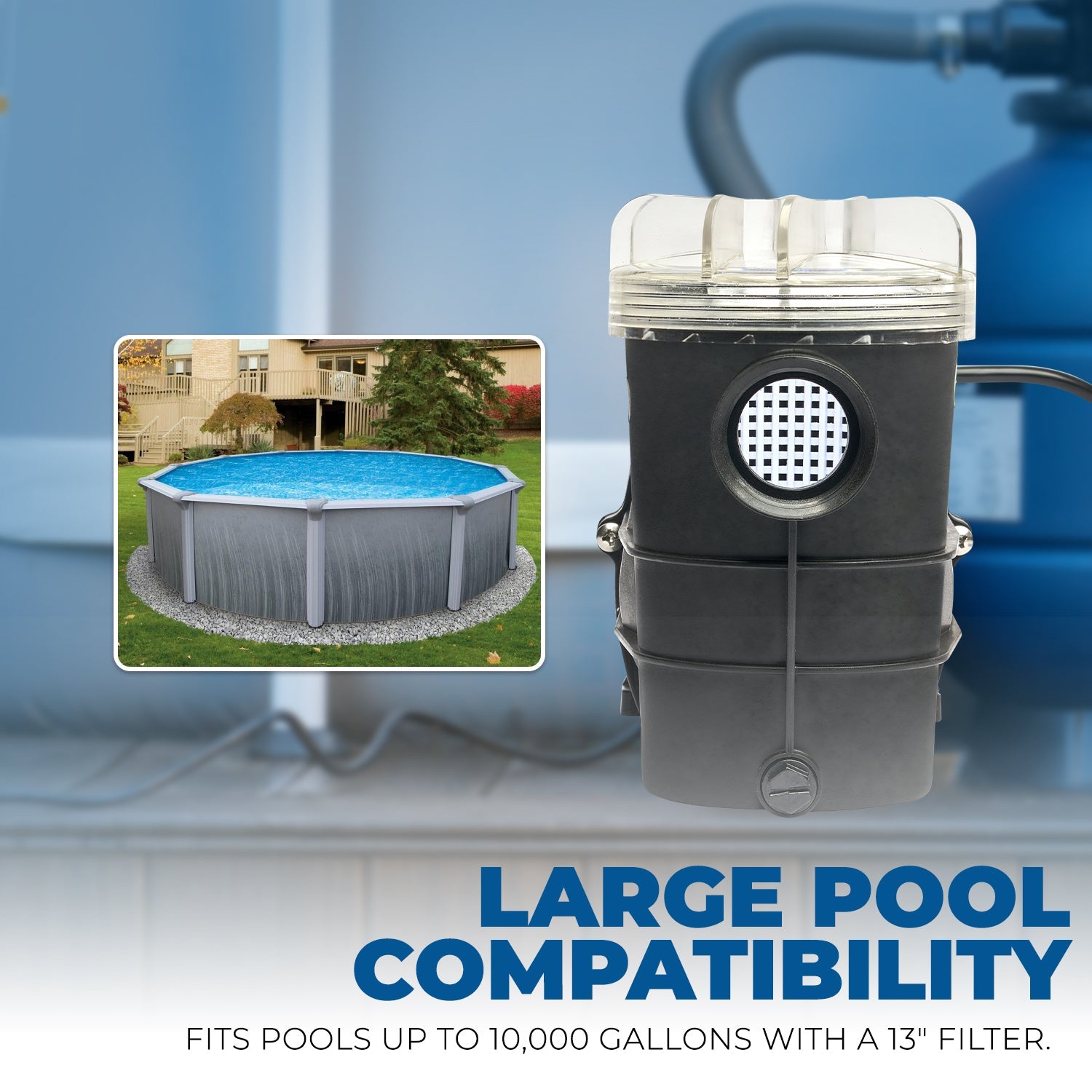 XtremepowerUS 3/4 HP High Flo for Above Ground Swimming Pool
