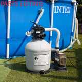 75131 PARTS LISTING POOL SAND FILTER 16" W/ PUMP 3100GPH 3/4HP