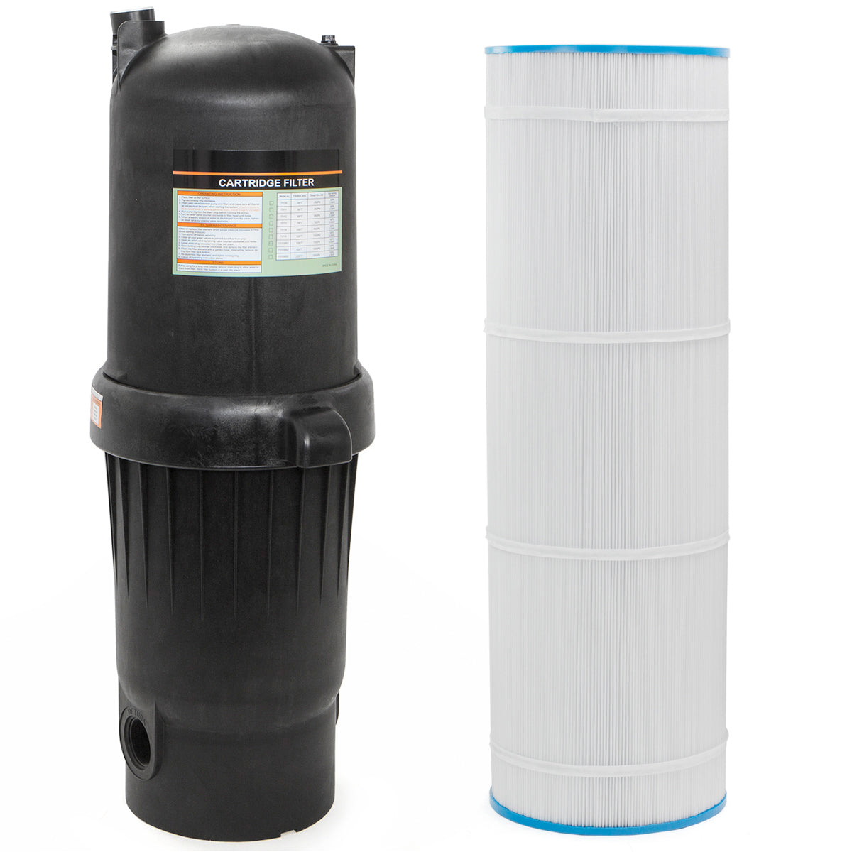シャワーズVMAXCSRPSA10 XtremepowerUS 175 Square Foot for In-Ground Pool & Spa Cartridge Filte