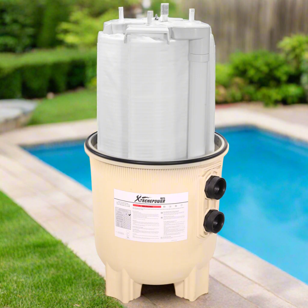 XtremepowerUS Maximum Clean In-Ground Swimming Pool 62 sq. ft. DE Filt