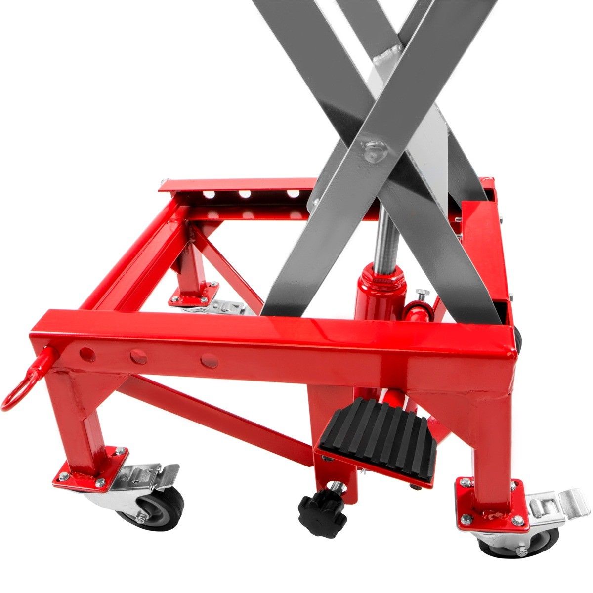 XtremepowerUS 96061 Motorcycle Dirt Bike ATV Scissor Jack Lifts Hoist