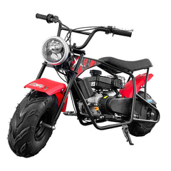 XtremepowerUS Mini Trail Ride On Bike 99cc Dirt Bike Gas 4 Stroke w/ Headlight