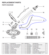 75037 XtremepowerUS Pool Cleaner PARTS LISTING