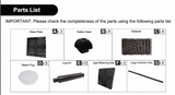94127 BARTON PLASTIC RAISED GARDEN BED 2 BOXES PARTS LISTING