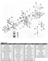 21114-XP 12V FUEL TRANSFER PUMP PARTS LISTING