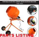 67001 MIXER 5CUFT CEMENT - STARK PARTS LISTING