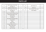 81011-XP GAS POWERED EPA 38CC 4 STROKE T-POST DRIVER PARTS LISTING