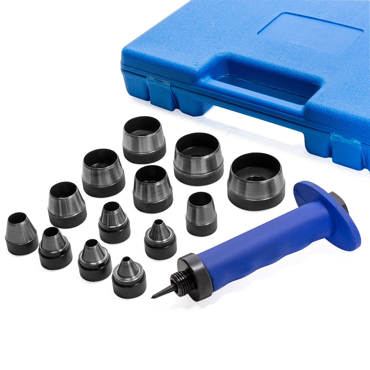 15 Piece Hammer/Chisel/Pin Punch Set