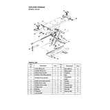 Connector Pin Replacement Part 20 for Motorcycle Jack Lift Stand P65124-20