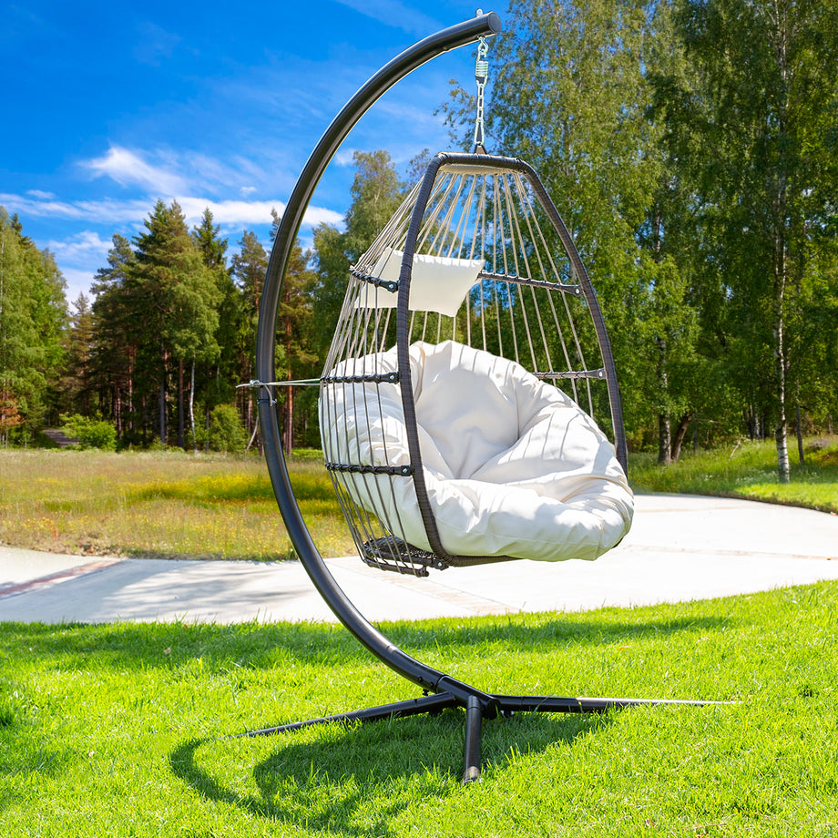 Lawn clearance chair swing