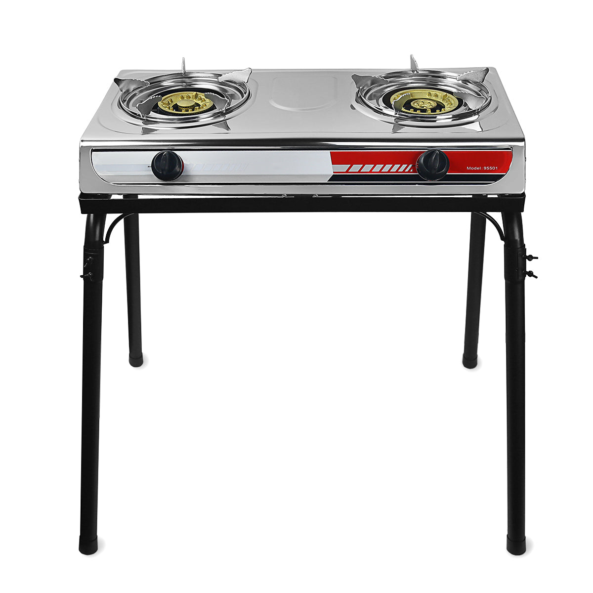 Propane Gas Cooktop 2 Burners Stove portable gas stove Tempered Glass  Double Auto Ignition Camping Burner LPG for RV, Apartments, Outdoor