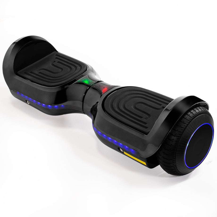 Hoverboard black best sale with lights