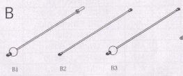 3 Weight cables  96390